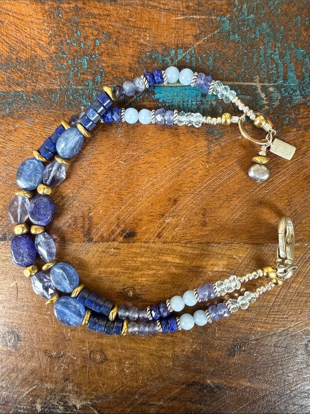 The beat of blues bracelet. New with tags from Sundance